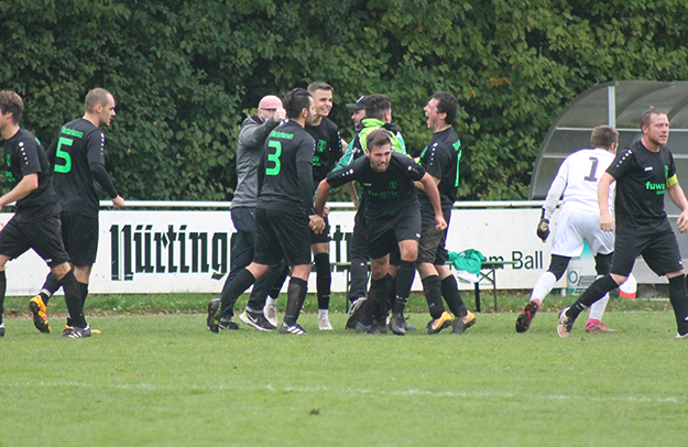 Der erste Sieg in dieser Runde für die aktiven Herren Fußball