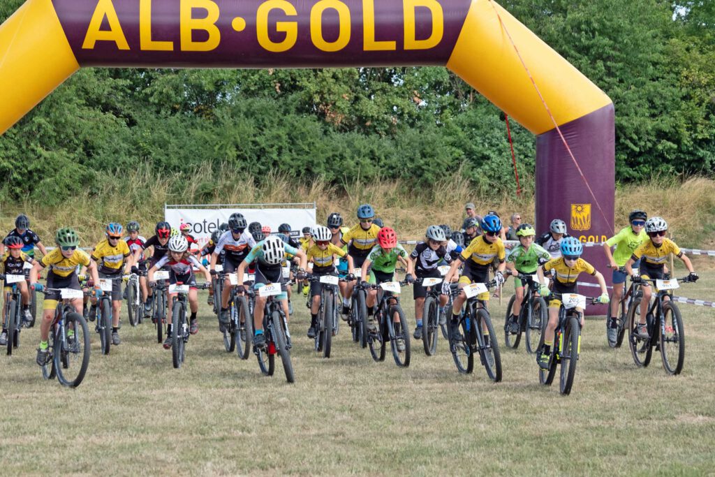 Erfolgreicher MTB Wettkampf an einem heißen Tag