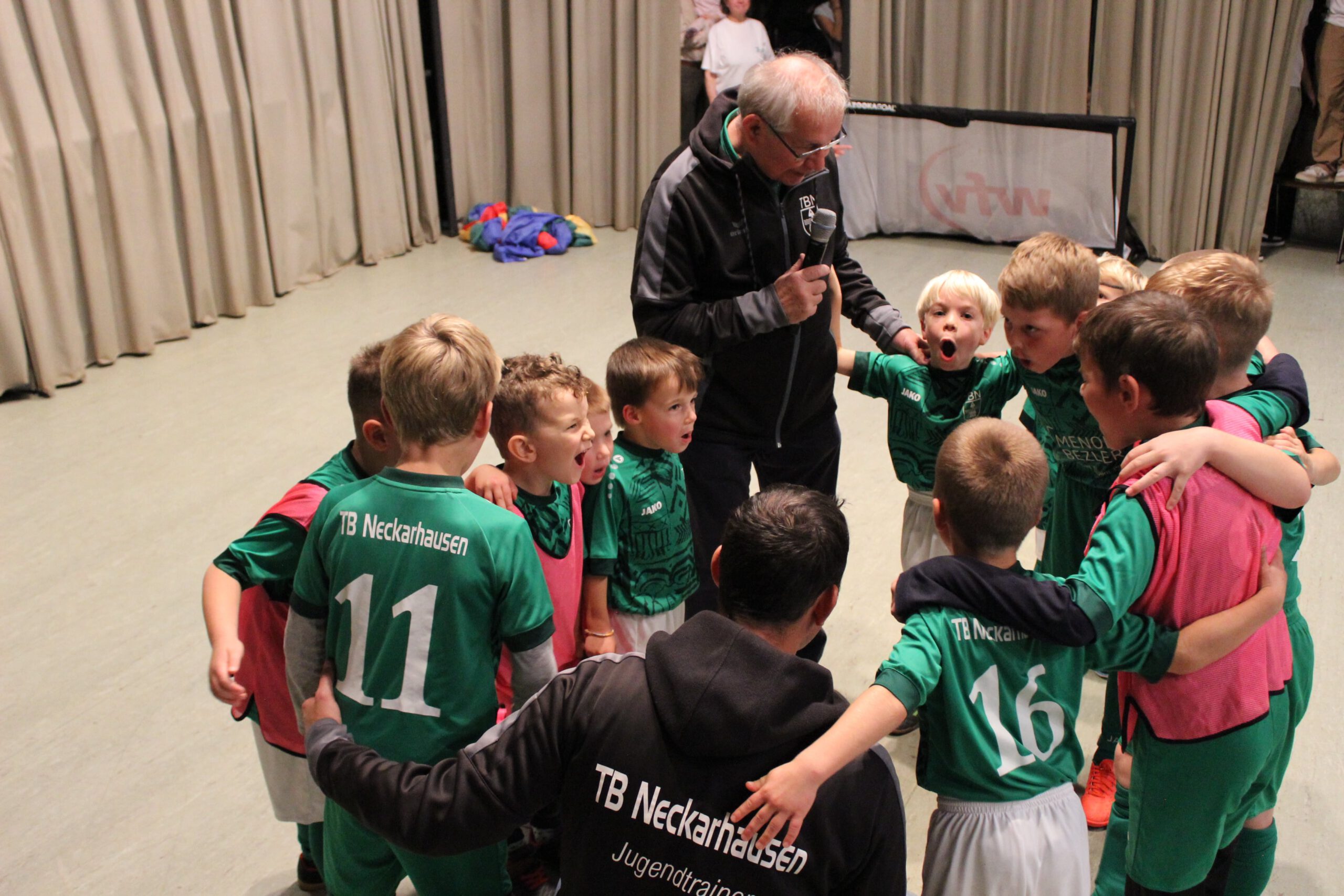 Fußball Jugend mit Gerhard- und Andreas Brodbeck
