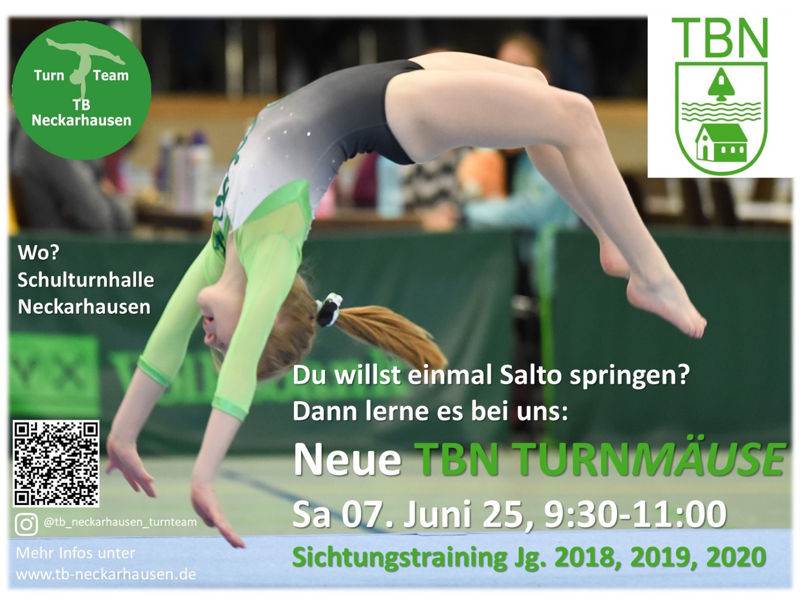 Einladung zum Sichtungstraining Einladung zum Sichtungstraining