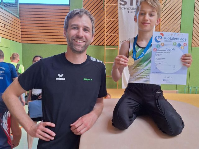 Starker Auftritt trotz Hitze: Karl Nandor Pietzsch beim Landesfinale in Bolheim