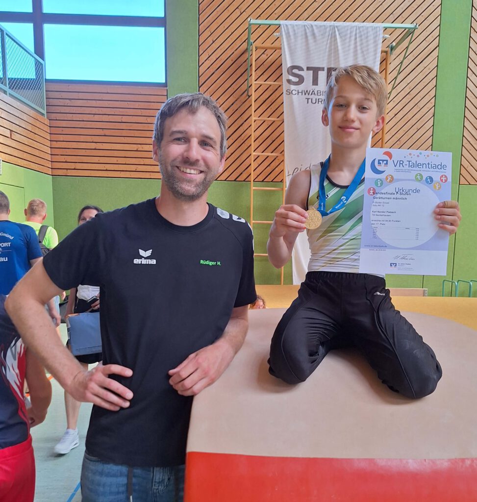 Starker Auftritt trotz Hitze: Karl Nandor Pietzsch beim Landesfinale in Bolheim