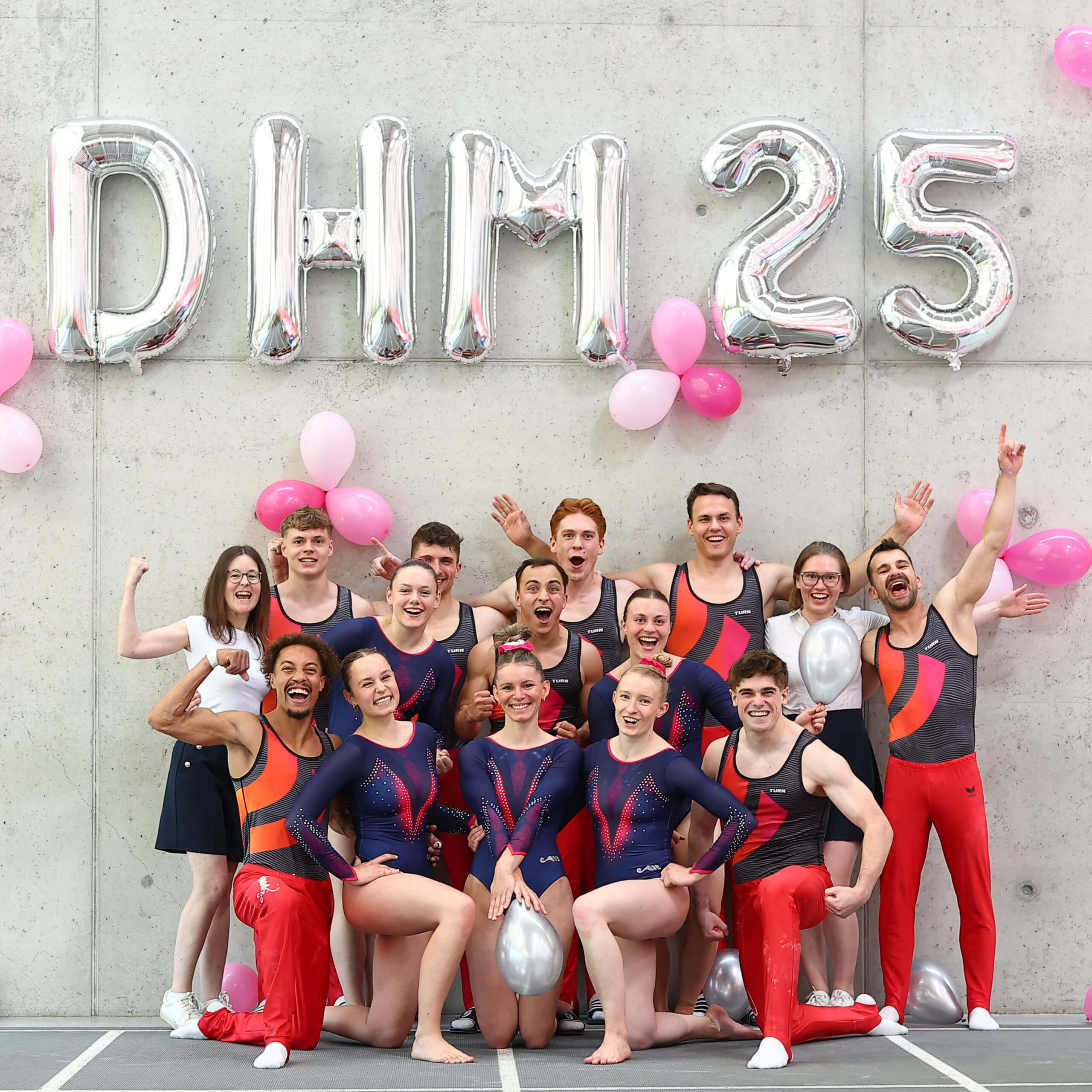 Annika Jooss mit dem Team WG Stuttgart