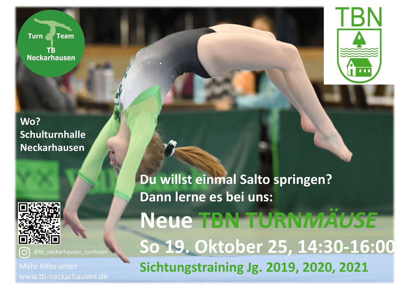 Einladung Sichtungstraining