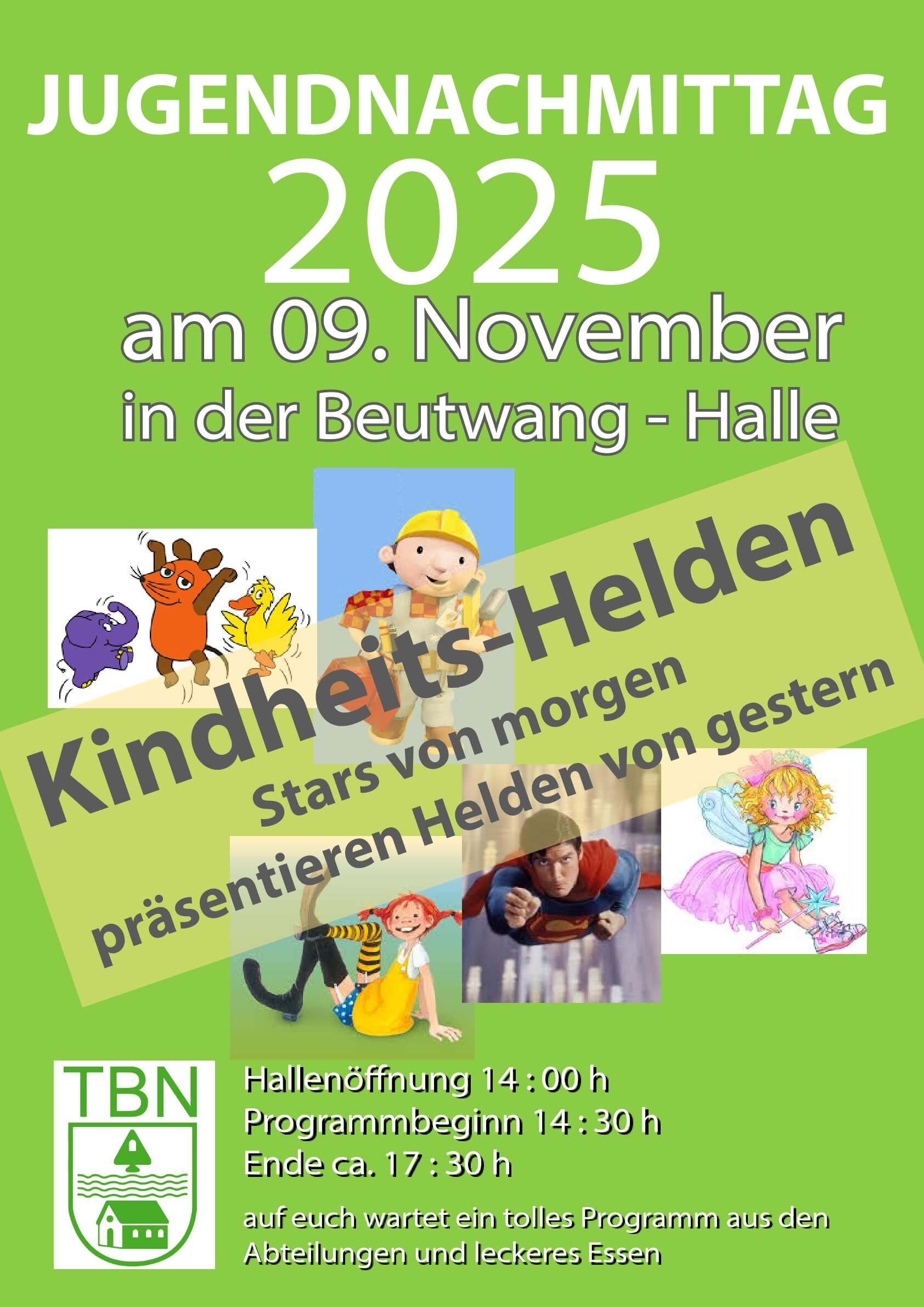 Einladung zum Jugendnachmittag 2025
