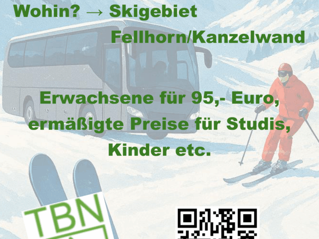 TBN-Skiausfahrt am 10.01.26 ins Skigebiet Fellhorn/Kanzelwand