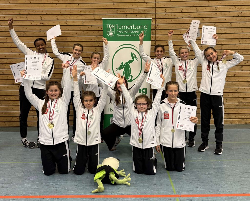 Erfolgreicher Start der Jumping Frogs in die Rope Skipping Saison