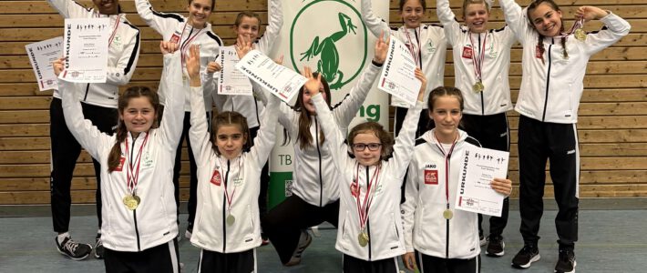 Erfolgreicher Start der Jumping Frogs in die Rope Skipping Saison Erfolgreicher Start der Jumping Frogs in die Rope Skipping Saison