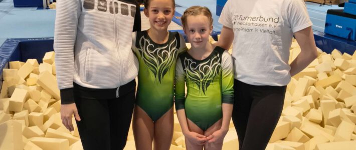 Zwei Talente des TB Neckarhausen erfolgreich beim Landeskadertest in Heidelberg