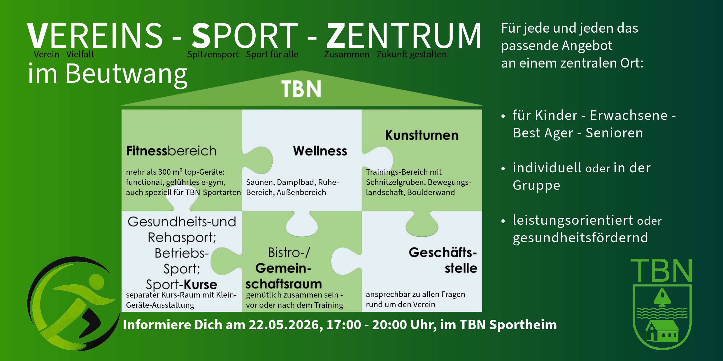 Trainersuche Gerätturnen weiblich