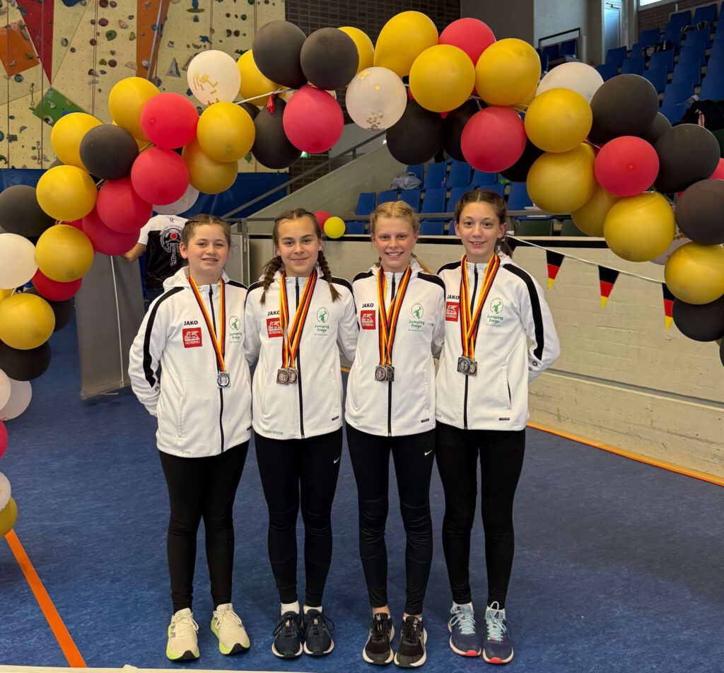 Zweifacher Vizemeister beim Bundesfinale: Erfolgreiche Jumping Frogs