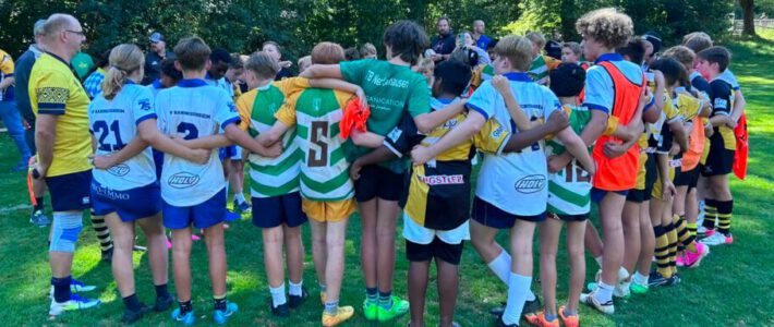 Gelungener Auftakt der U14-Kleinfeldserie in Neckarhausen